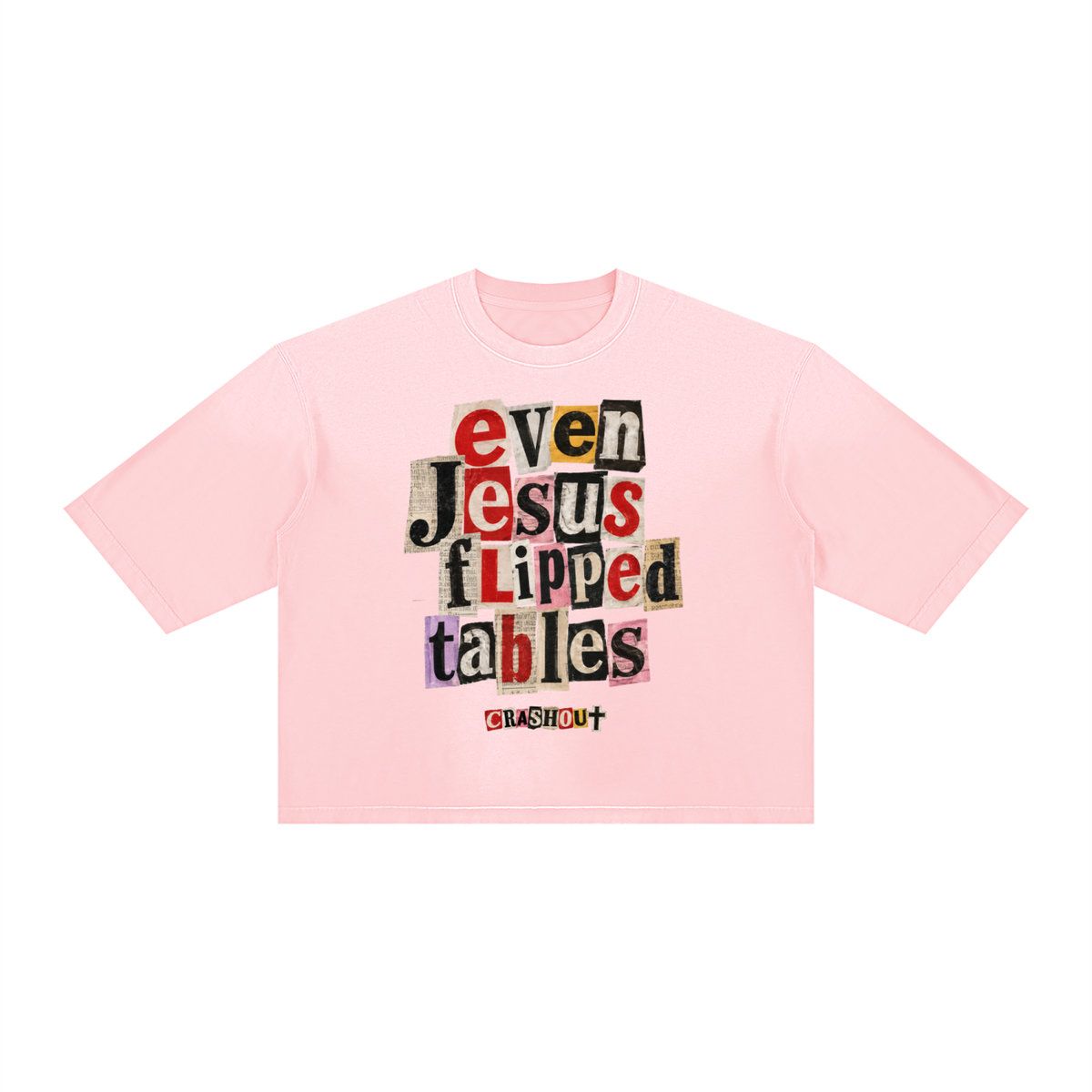 Unisex Vintage Wash Sunfade Boxy T-Shirt