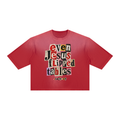 Unisex Vintage Wash Sunfade Boxy T-Shirt