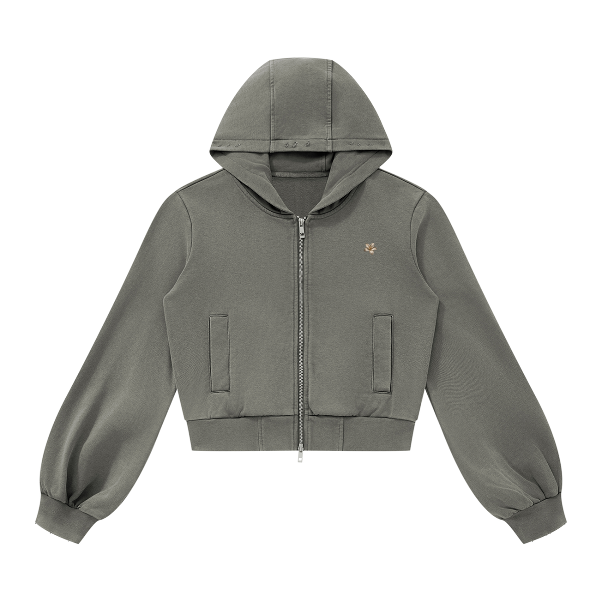 Godly Girl Vintage Wash Full Zip Hoodie